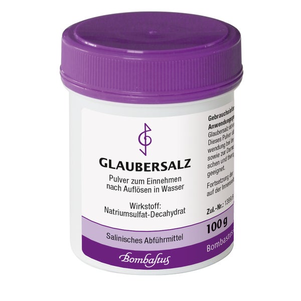Glaubersalz Natriumsulfat Pulver 100 g