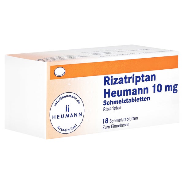 RIZATRIPTAN Heumann 10 mg Schmelztabletten 18 St