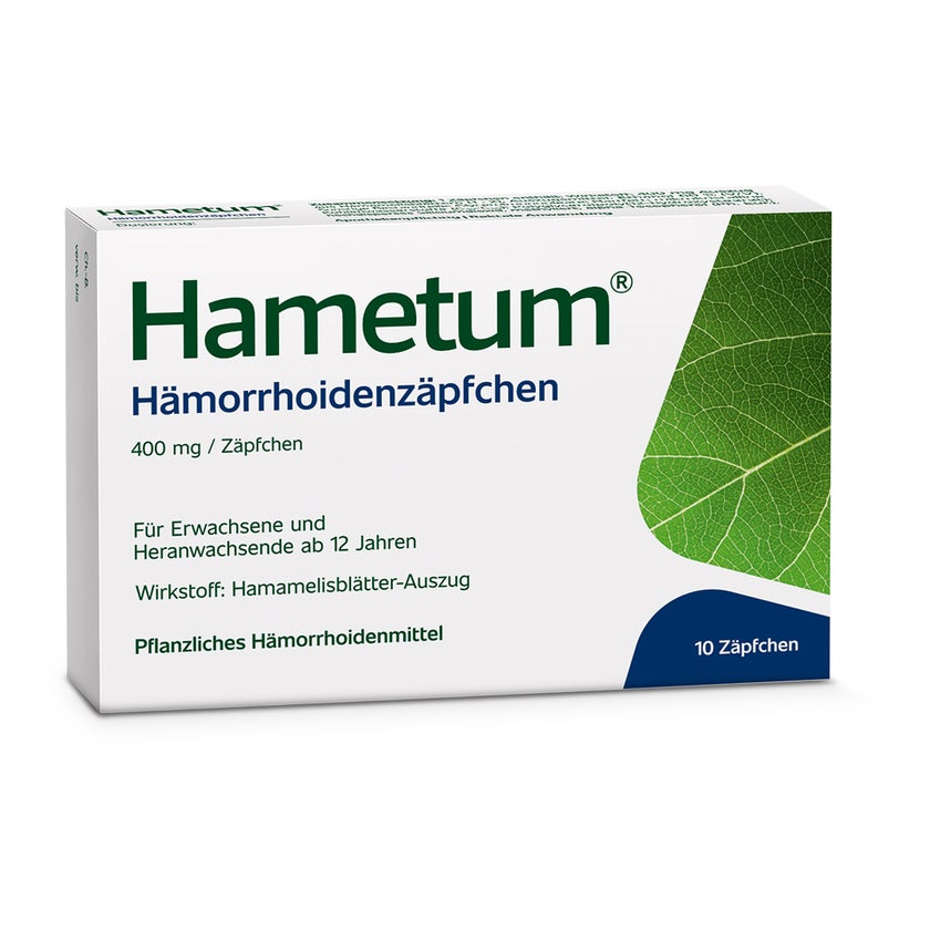 Hametum Hämorrhoidenzäpfchen 10 St