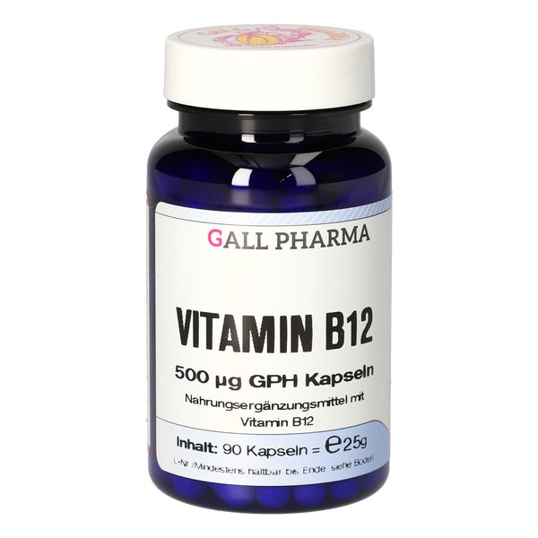 Vitamin B12 500 µg GPH Kapseln 90 St