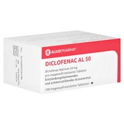 DICLOFENAC AL 50 magensaftresistente Tabletten 100 St