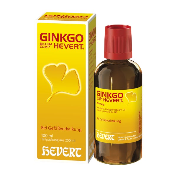 Ginkgo Biloba Comp.hevert Tropfen 200 ml