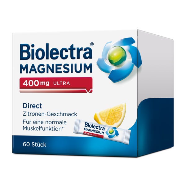 Biolectra MAGNESIUM 400 mg ultra Direct 60 St
