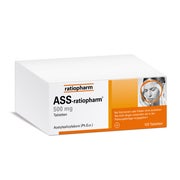 Produktabbildung: ASS-ratiopharm 500 mg Tabletten 100 St