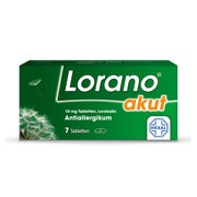 Produktabbildung: Lorano® akut Antiallergikum 7 St