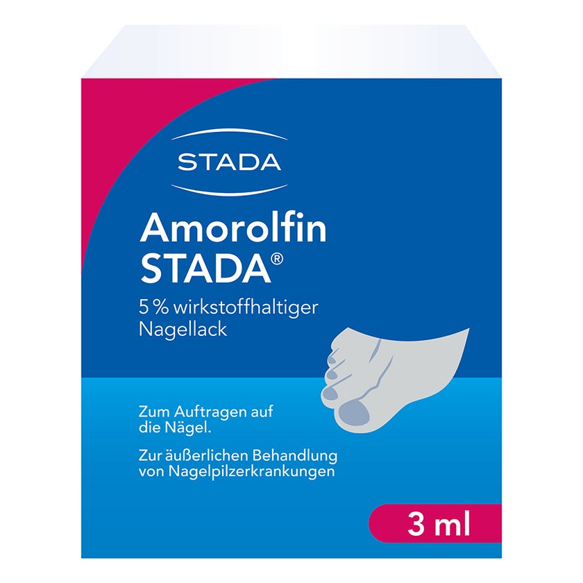 Amorolfin STADA 5% wirkstoffhaltiger Nagellack 3 ml