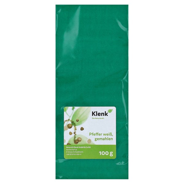 Pfeffer weiß Gemahlen 100 g