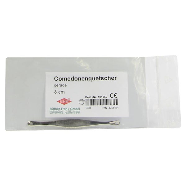 Comedonenquetscher Gerade 8 cm 1 St