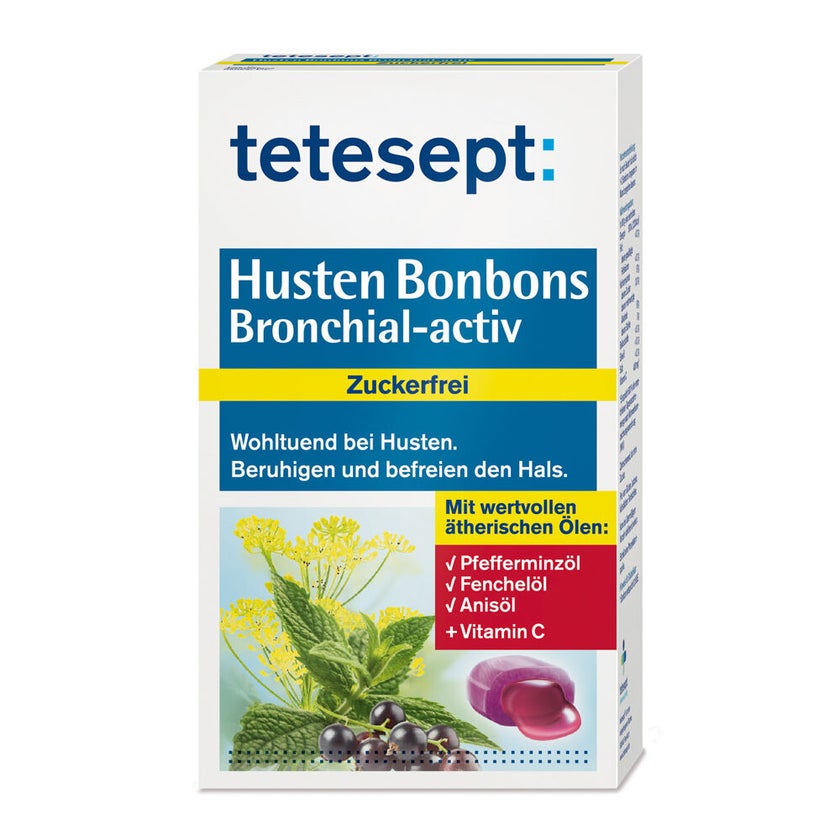 Tetesept Husten Bonbons Bronchial-activ 75 g