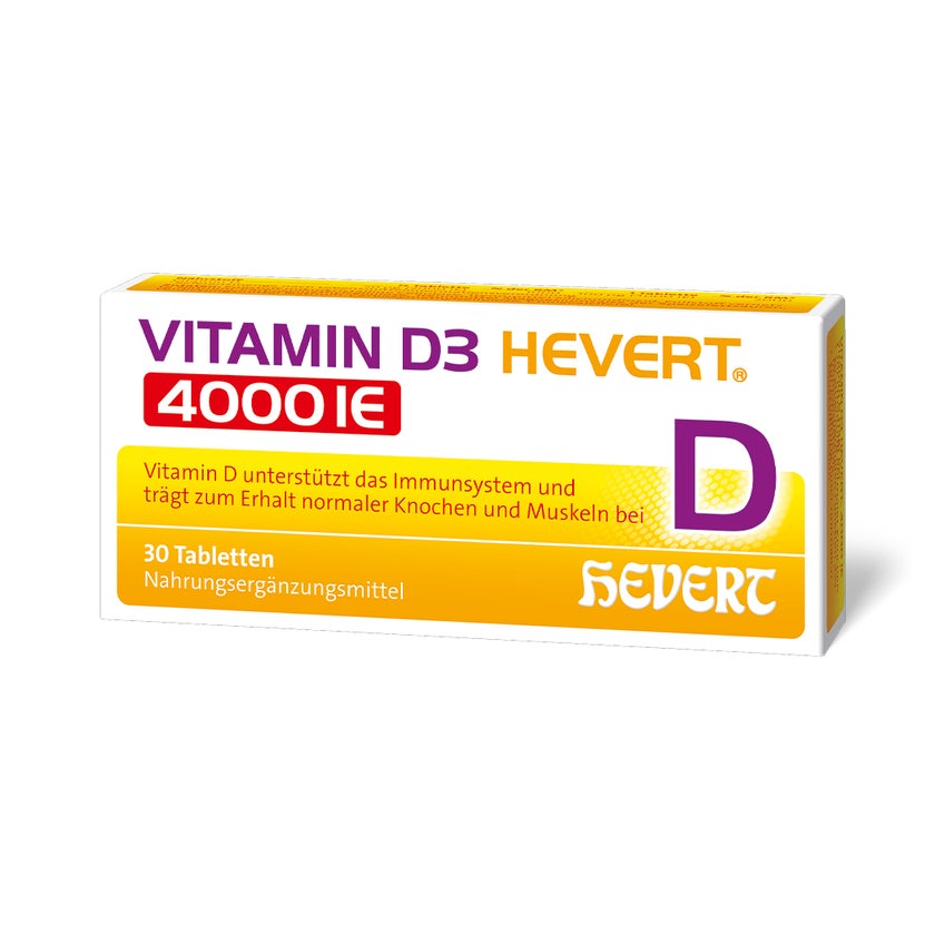 Vitamin D3 Hevert 4.000 I.E. Tabletten 30 St