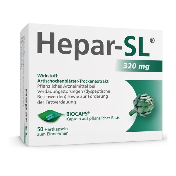 Hepar-sl 320 mg Hartkapseln 50 St