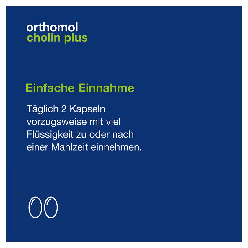Orthomol Cholin Plus Kapseln 60 St