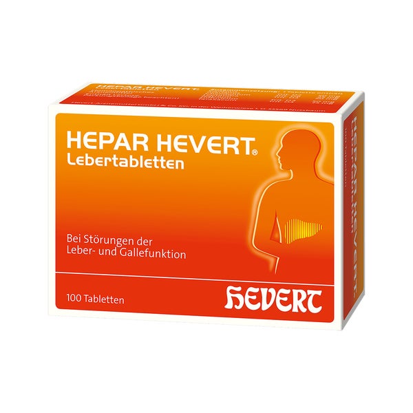 Hepar Hevert Lebertabletten 100 St