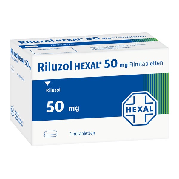 Riluzol Hexal 50 mg Filmtabletten 98 St