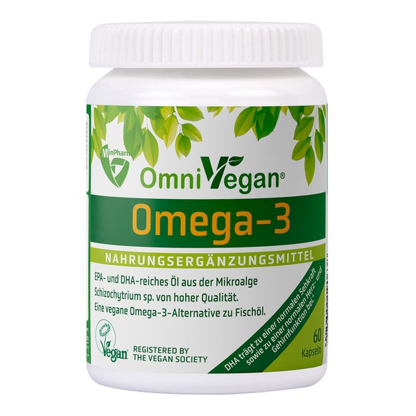 Omnivegan Omega-3 Kapseln 60 St