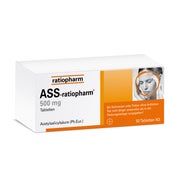Produktabbildung: ASS-ratiopharm 500 mg Tabletten 50 St