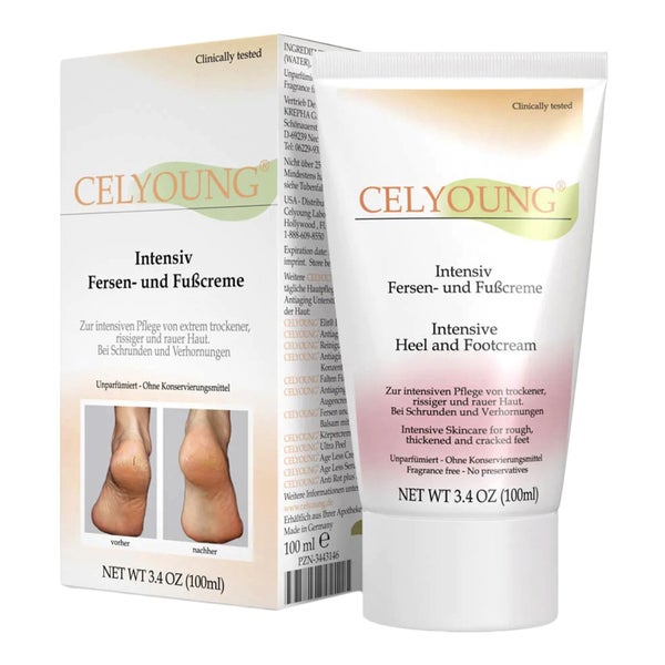 Celyoung Intensiv Fersen- und Fußcreme 100 ml