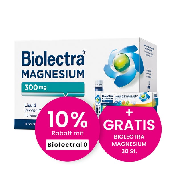 Biolectra Magnesium 300 mg Liquid 14 St