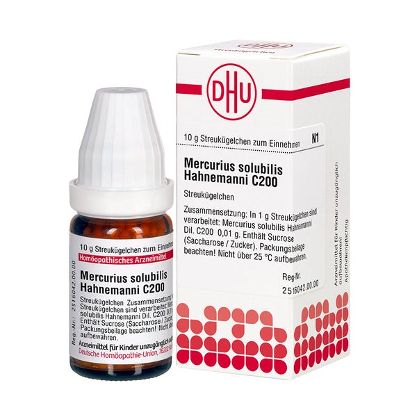 Mercurius Solubilis Hahnemanni C 200 Glo 10 g