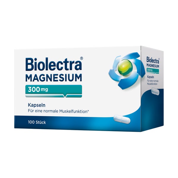 Biolectra Magnesium 300 mg Kapseln 100 St