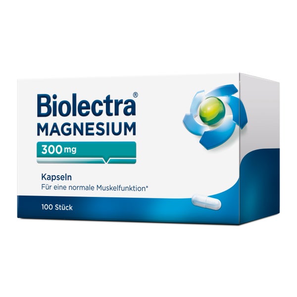 Biolectra Magnesium 300 mg Kapseln 100 St