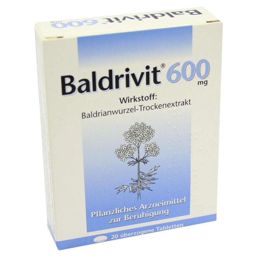 Baldrivit 600 mg überzogene Tabletten 20 St