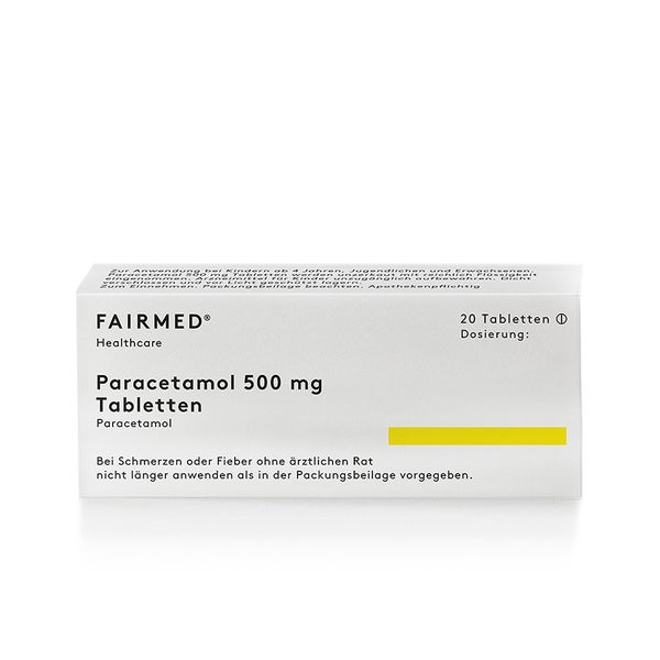Paracetamol 500 mg 20 St