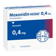 Moxonidin Hexal 0,4 mg Filmtabletten 100 St