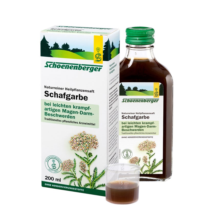 Schoenenberger Naturreiner Heilpflanzensaft Schafgarbe 200 ml