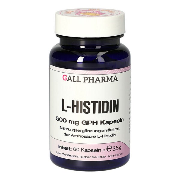 L-histidin 500 mg GPH Kapseln 60 St