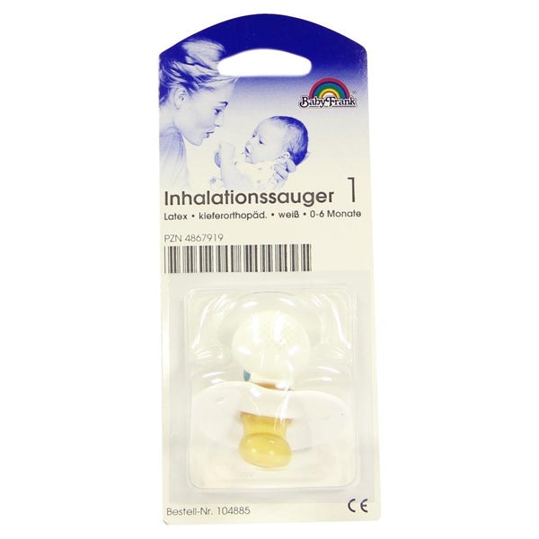 Sauger Inhalation Klein 104885 weiß Kief 1 St
