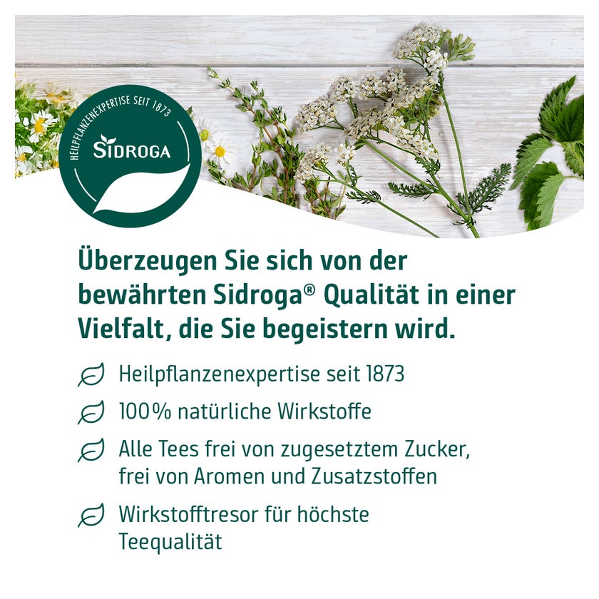 Sidroga Beruhigungstee Filterbeutel 20X2,0 g