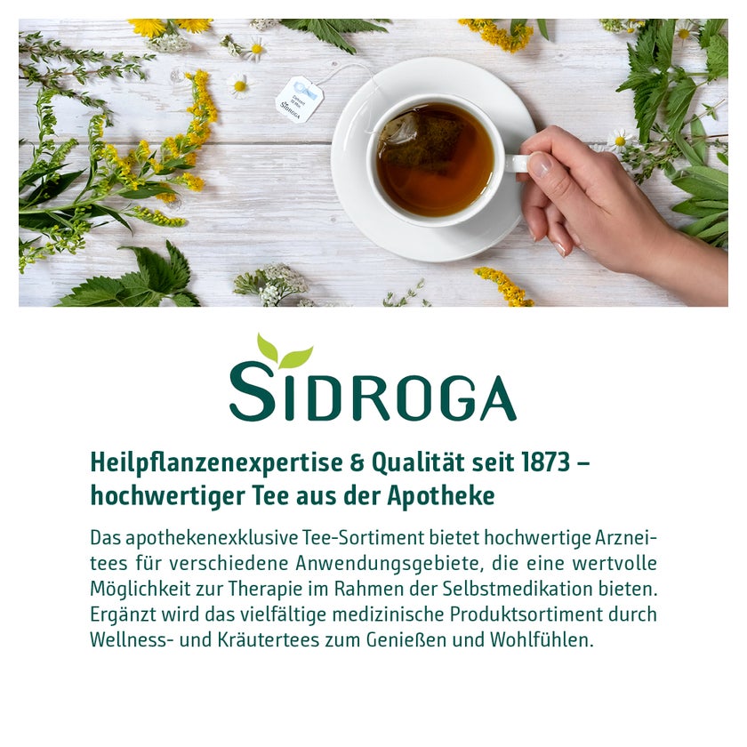 Sidroga Beruhigungstee Filterbeutel 20X2,0 g