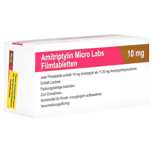 AMITRIPTYLIN Micro Labs 10 mg Filmtabletten 100 St