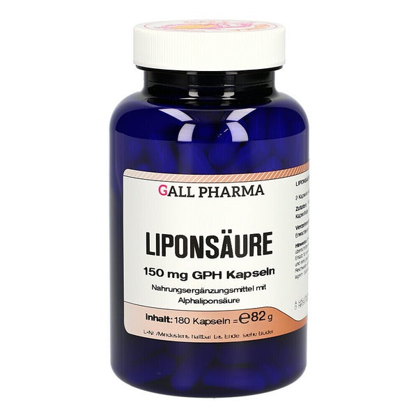 Liponsäure Kapseln 150 mg 180 St