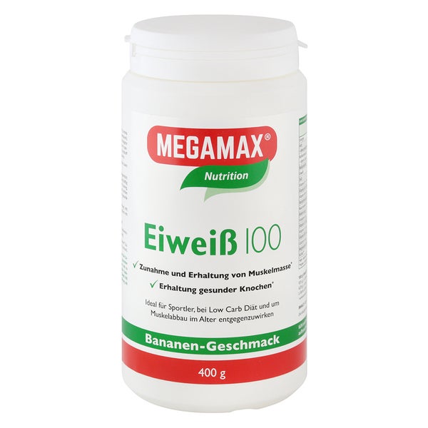 MEGAMAX Eiweiß 100  BANANE 400 g