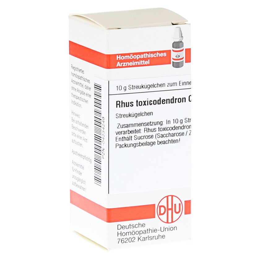 RHUS Toxicodendron C 4 Globuli 10 g
