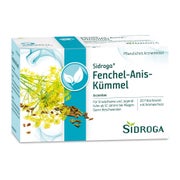 Sidroga Fenchel-Anis-Kümmel Tee Filterbeutel 20X2,0 g