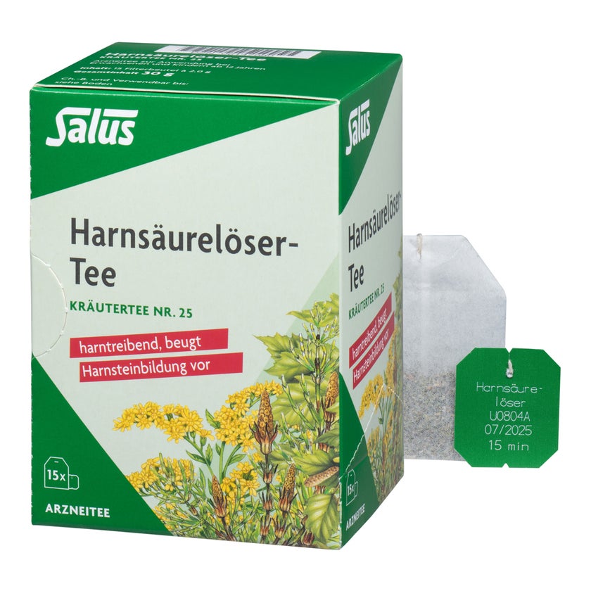 Harnsäurelöser-tee Kräutertee Nr.25 Salu 15 St