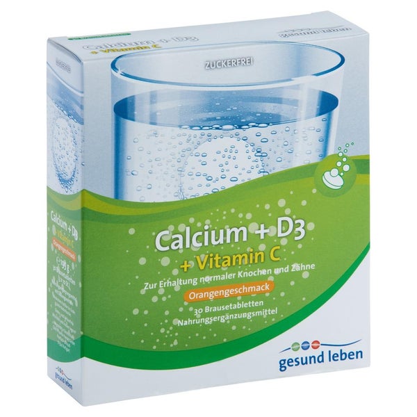 Gesund Leben Calcium 800 mg+D3+Vitamin C 3X10 St
