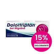 Produktabbildung: Dolortriptan® bei Migräne 2 St