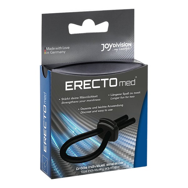 Erectomed ring Schwarz 1 St
