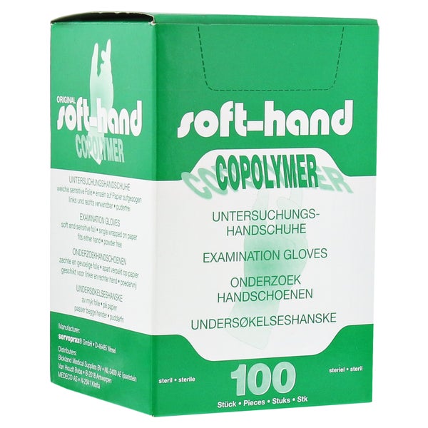 Handschuhe Einmal Copolymer steril Gr.M 100 St