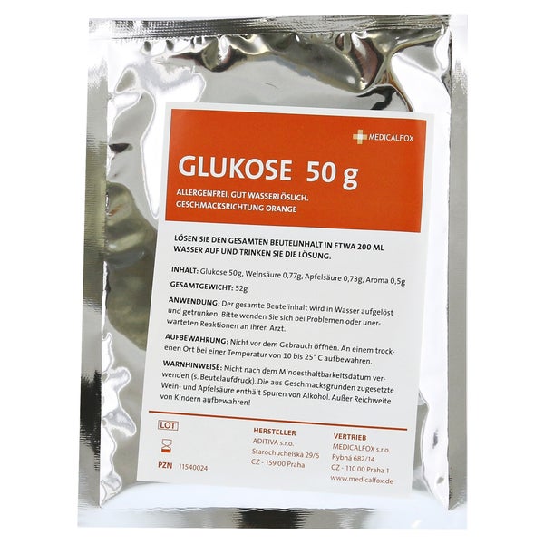 Glukose  Orange Plv.z.Her.e.Lsg.z.Ei 50 g