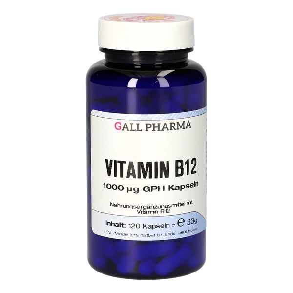 Vitamin B12 1000 µg GPH Kapseln 120 St
