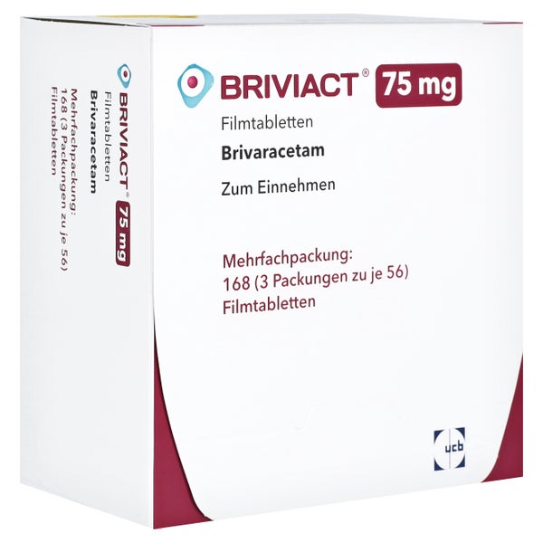 Briviact 75 mg Filmtabletten 168 St