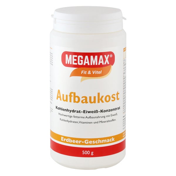 MEGAMAX AUFBAUKOST ERDBEERE 500 g