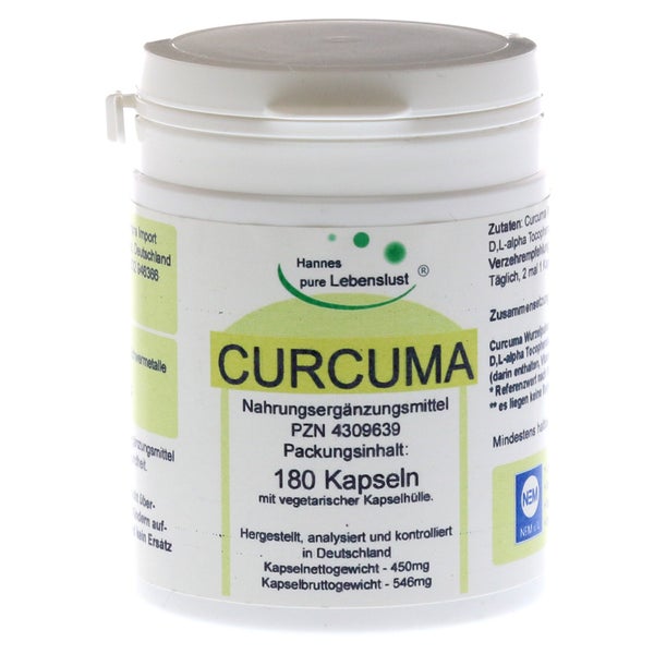 Curcuma VEGI Kapseln 180 St
