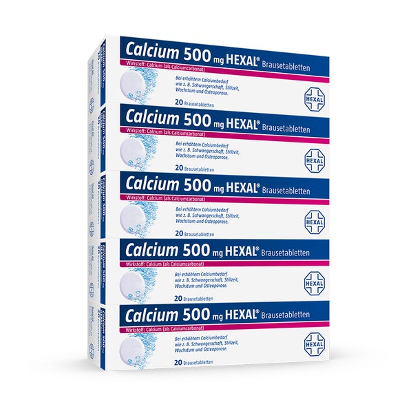 Calcium 500 mg HEXAL 100 St