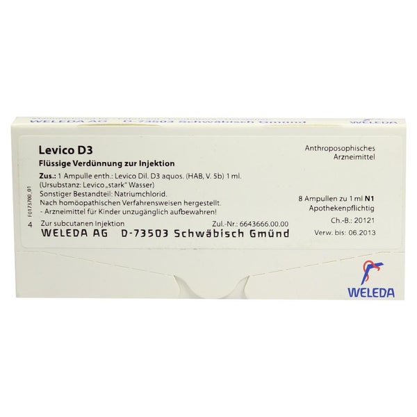 Levico D 3 Ampullen 8X1 ml